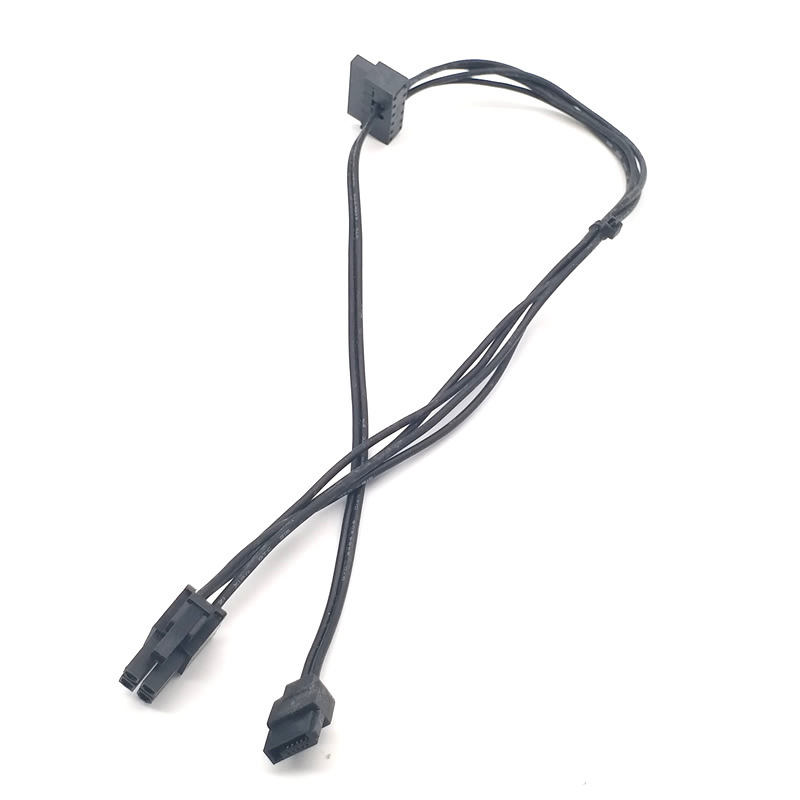 适用联想4Pin转小光驱 4P转sata硬盘光驱供电线大4针转固态硬盘线