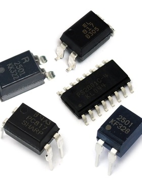 PC817B EL817C PC817A/PS2501 PS2801 直插 贴片光耦光电耦合芯片