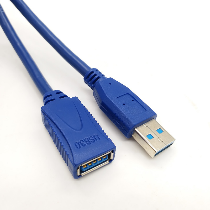 USB3.0公对母延长线 插U盘无线网卡打印机 USB3.0加长线0.5米3米