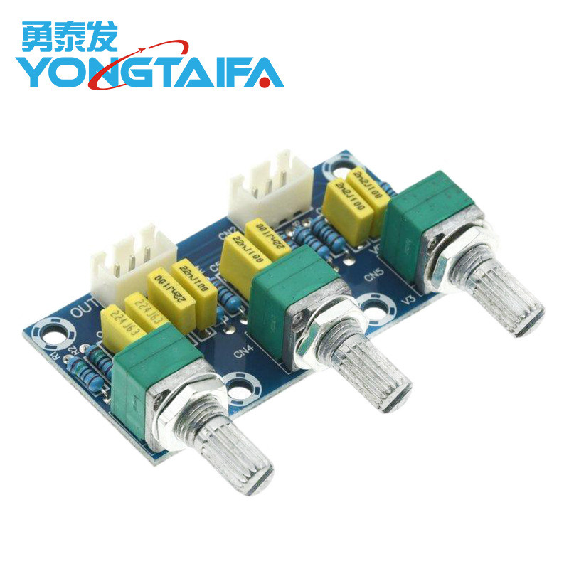 XH-M802 无源调音板前级板前置板音调板高低音调节HIFI发烧级成品