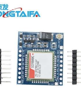 SIM800C GSM GPRS模块5V/3.3V TTL 适配STM32 C51程序与蓝牙和TTS