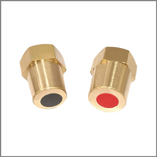 M6M8M10内螺纹黄铜电瓶改装常用柱头接头汽车电瓶改装桩头电池头