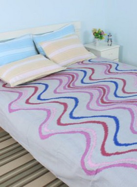 微瑕孚日洁玉家纺尾单床品纯棉粗布床单凉席沙发巾全棉 180*230