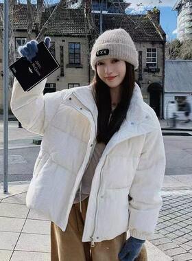加厚新款韩系面包服冬季