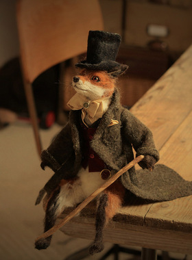 跨境爆款 Cute Needle Felted Mouse 可爱针毡老鼠 TK独立 站现货