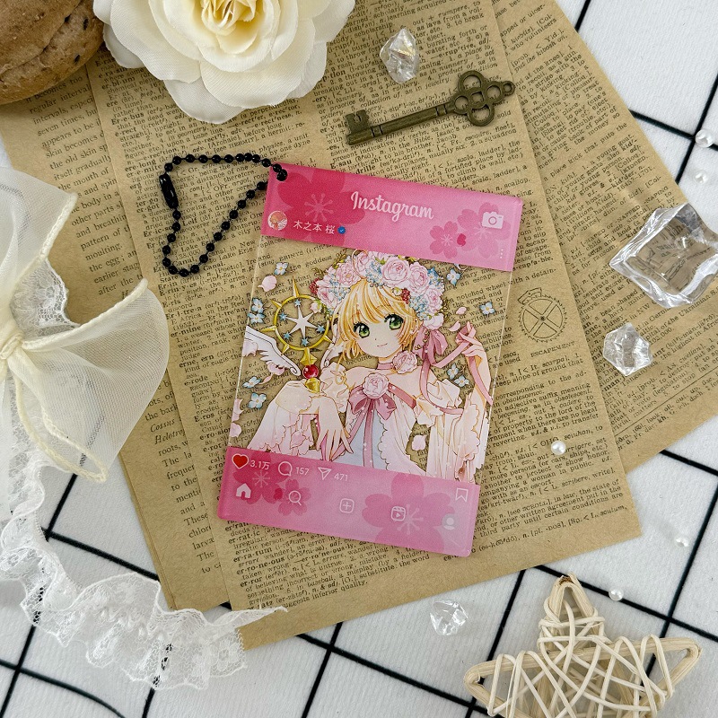 百变小樱动漫周边谷子魔卡少女