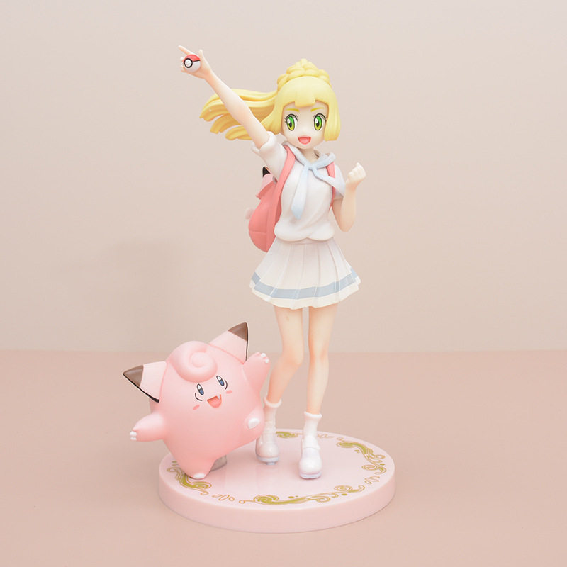 美少女同人加油莉莉艾皮皮手办