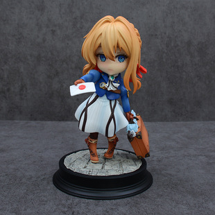 跨境 紫罗兰永恒花园 Q版萌系 薇尔莉特 伊芙加登 薇妹  盒装手办