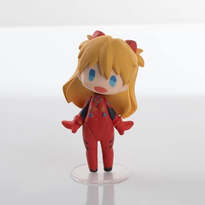 EVAQ版明日香绫波丽手办