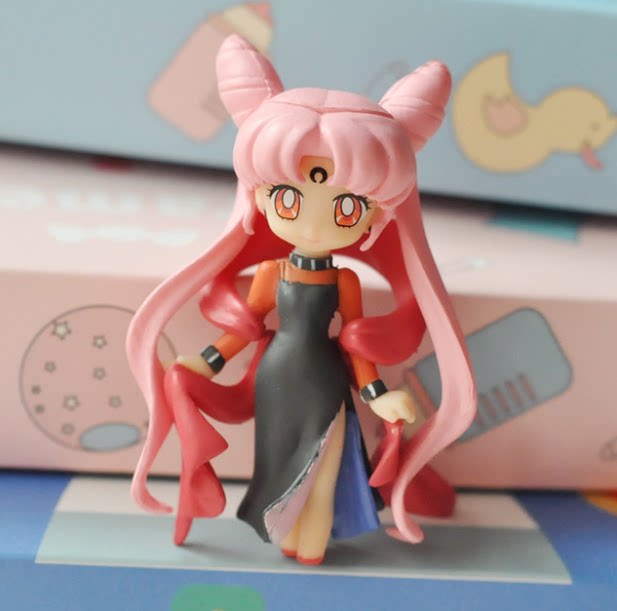 美少女战士公仔钥匙扣暗黑小小兔摆件diy挂件饰品模型