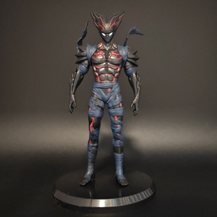 跨境新品 一拳同人 星空饿狼 动漫模型 桌面机箱 周边手办摆件