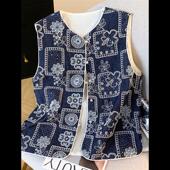 古风新中式 国风马甲背心春夏女装 汉元 2025新款 素无袖 马夹坎肩外套