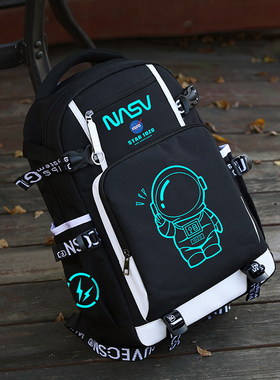 Waterproof Luminous Kids Backpack Children School Bags For B