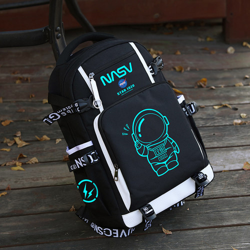 Waterproof Luminous Kids Backpack Children School Bags For B