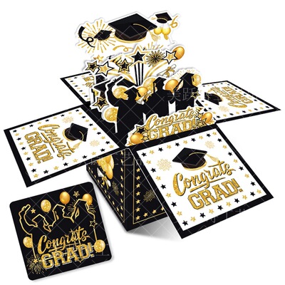 Graduation Card Graduation 3D Pop Up Card Greeting Card Gift