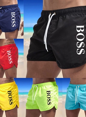 Men's Swim Shorts Summer Colorful Swimwear Beach Shorts Surf