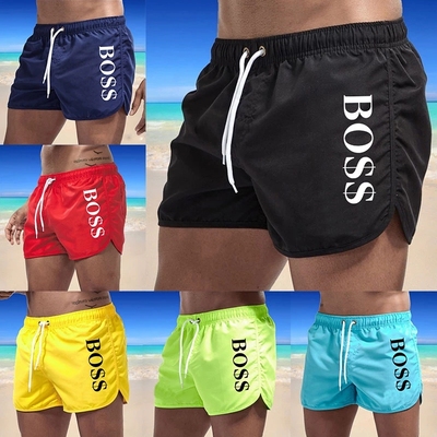 Men's Swim Shorts Summer Colorful Swimwear Beach Shorts Surf