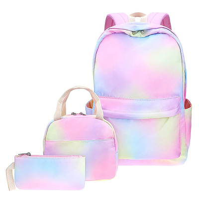 Kids School Bag Water Resistant Laptop Backpack Lunch Bag