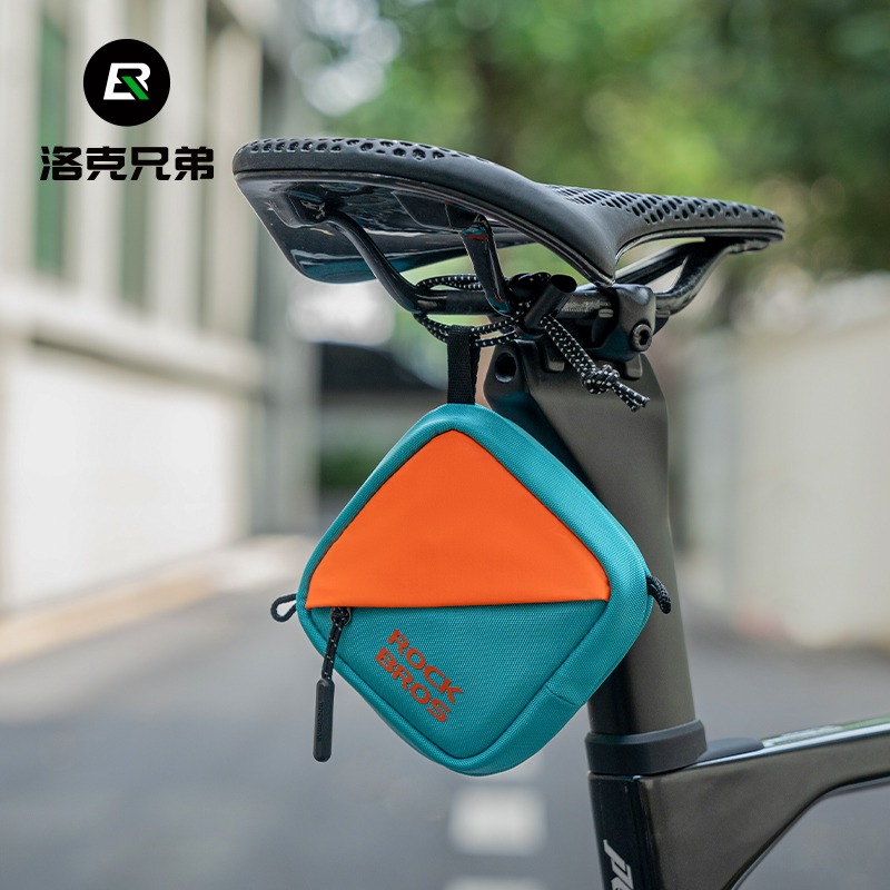 洛克兄弟自行车包尾包小巧便携坐杆鞍座包挎包山地公路车骑行配件