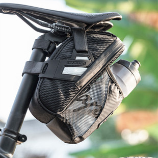 洛克兄弟自行车尾包反光通用水壶包公路折叠车座下包山地车鞍座包