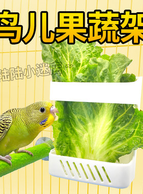 鸟用果蔬菜架鹦鹉水果蔬菜喂食器
