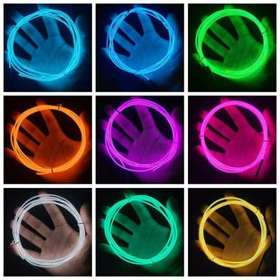 led灯条冷光线发光灯条霓虹灯带发光线超细任意剪裁荧光灯导光条