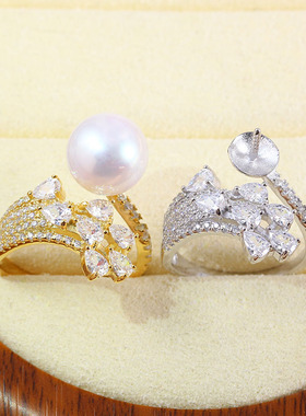 S925纯银新款精工璀璨星河戒指