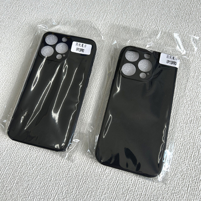 适用苹果16 15 14 Pro Max iPhone13 12 pro 11 XR XSMAX 8/7PLUS 17 Air 直边磨砂手机壳 硅胶软套纯色黑壳