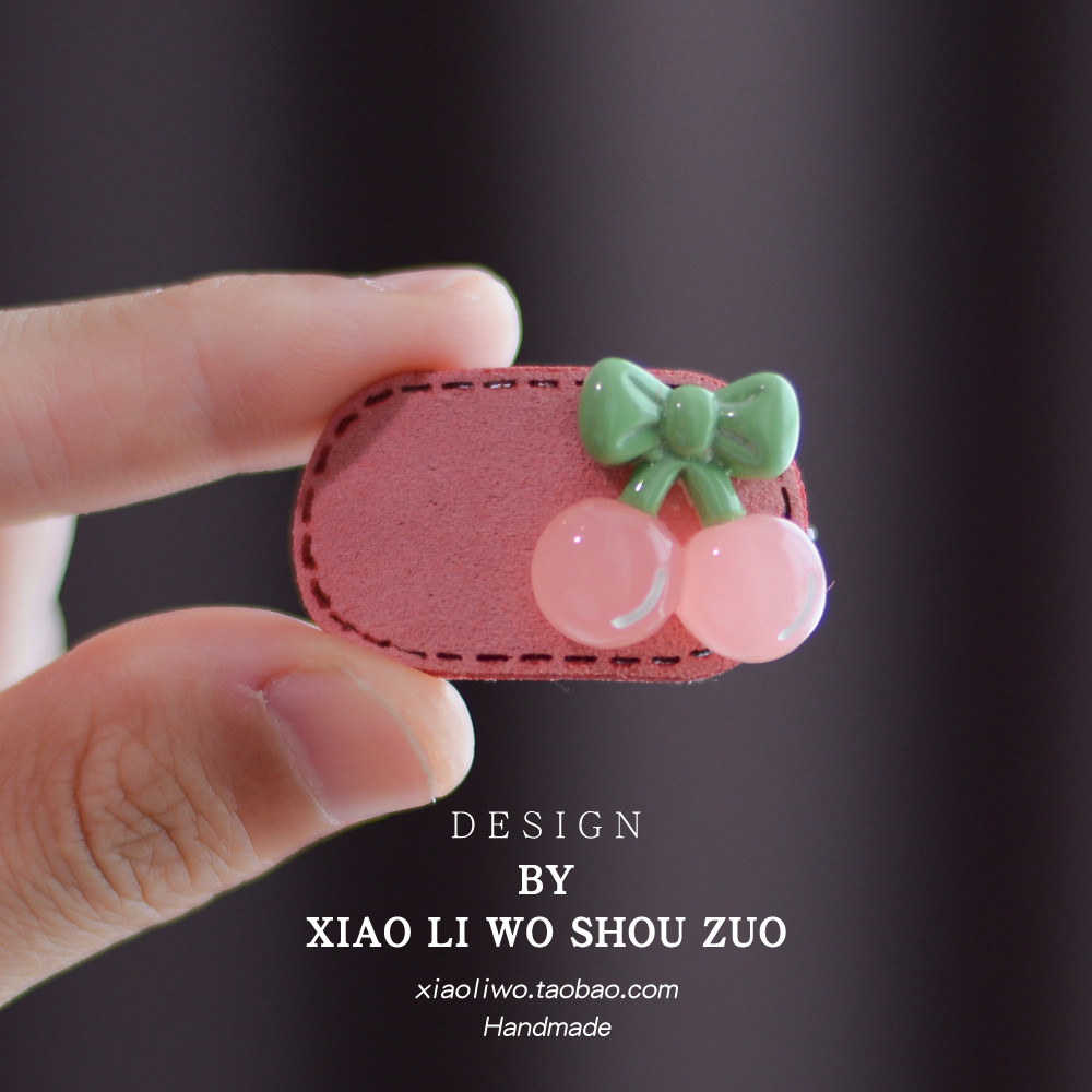 婴儿迷你BB夹韩版果冻水果小发夹洋气女宝宝碎发夹小女孩边夹发饰