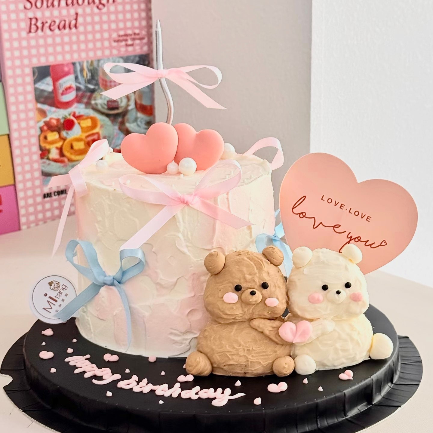 2.14情人节网红可爱拥抱爱心小熊蛋糕装饰摆件情侣告白纪念日插件,节庆用品/礼品,节日装扮用品,淘宝优惠券,粉丝福利购,淘宝优惠卷