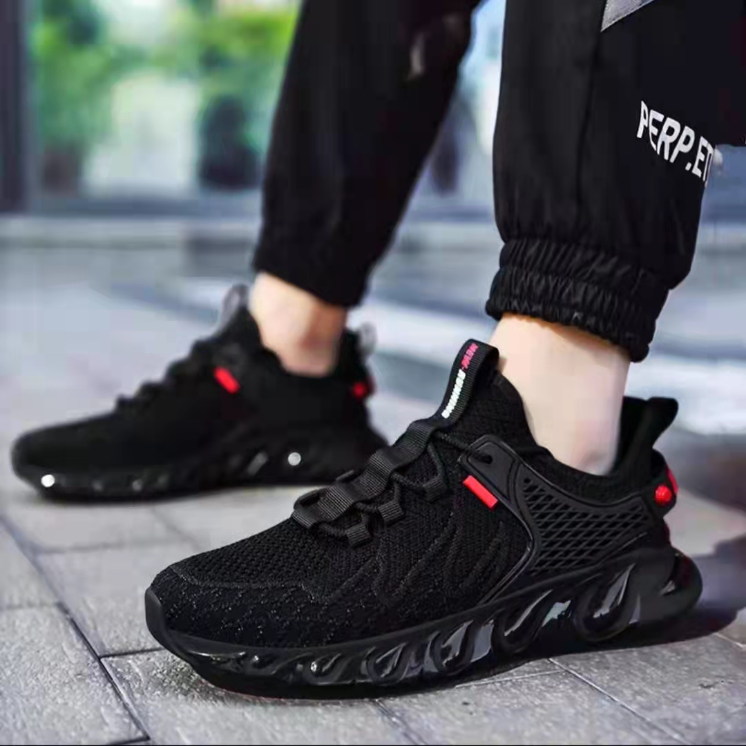 男鞋低帮休闲网面透气个性防臭