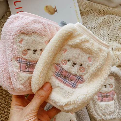 毛绒宝宝袖套厚实时尚防污可爱新