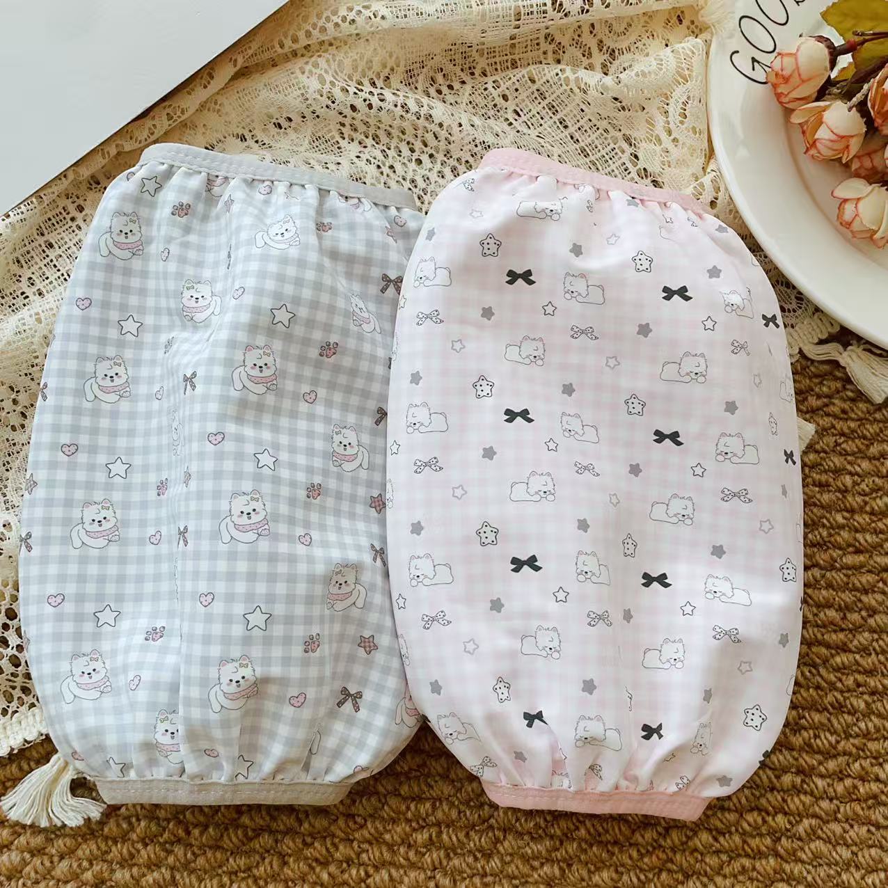 芭啦坊防水护袖防污家务办公时尚