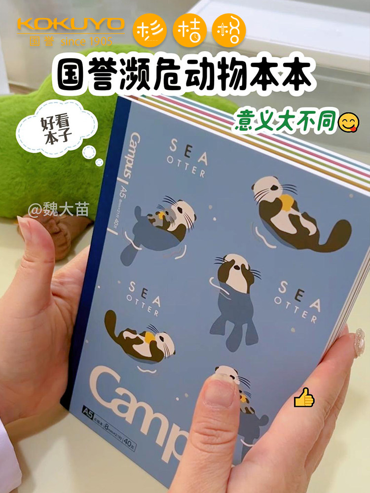 国誉2026年新款插画师设计本高颜值笔记本学生用B5作业本横线内页本子A5好看封面本