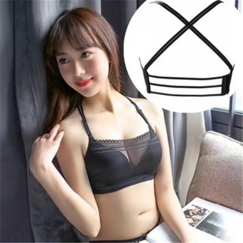 夏季抹胸防走光文胸女小胸聚拢
