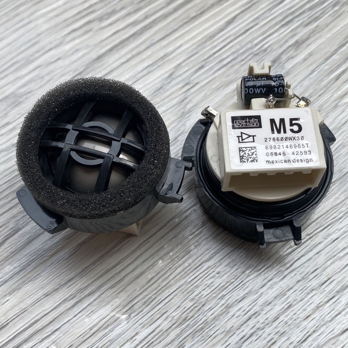 大马克列文森M5高音头钛膜高音原装正品1.5寸进口车载高音喇叭仔