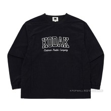 KODAK 23夏季 新男女简约百搭圆领宽松时尚 休闲长袖 卫衣 韩国代购