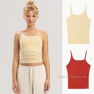 不对称设计瑜伽背心女款 韩国代购 运动上衣透气舒适 MUDRA BUDHI