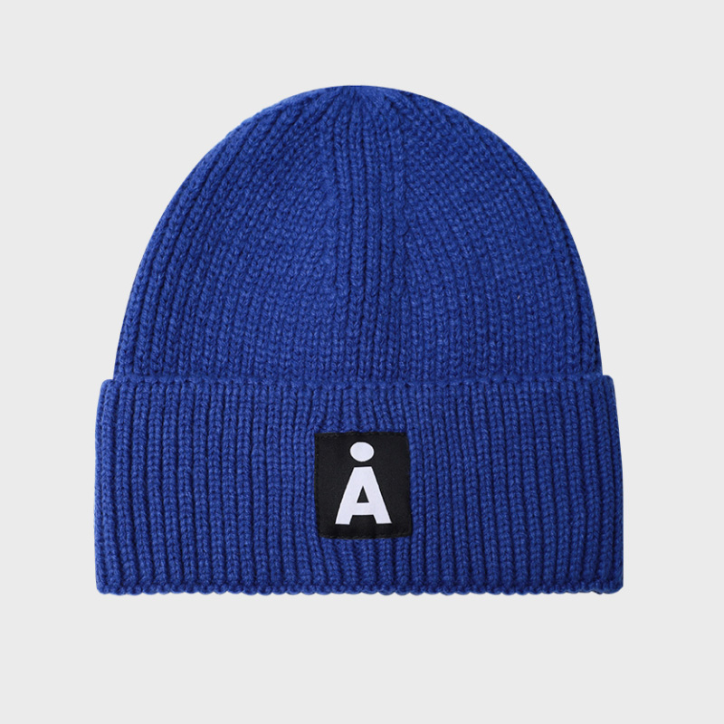 ALAND毛线帽冬春季A标志