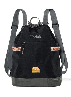 韩国代购 KODAK 男女同款日常旅行包柯达标志双肩背包 K4143LBG11