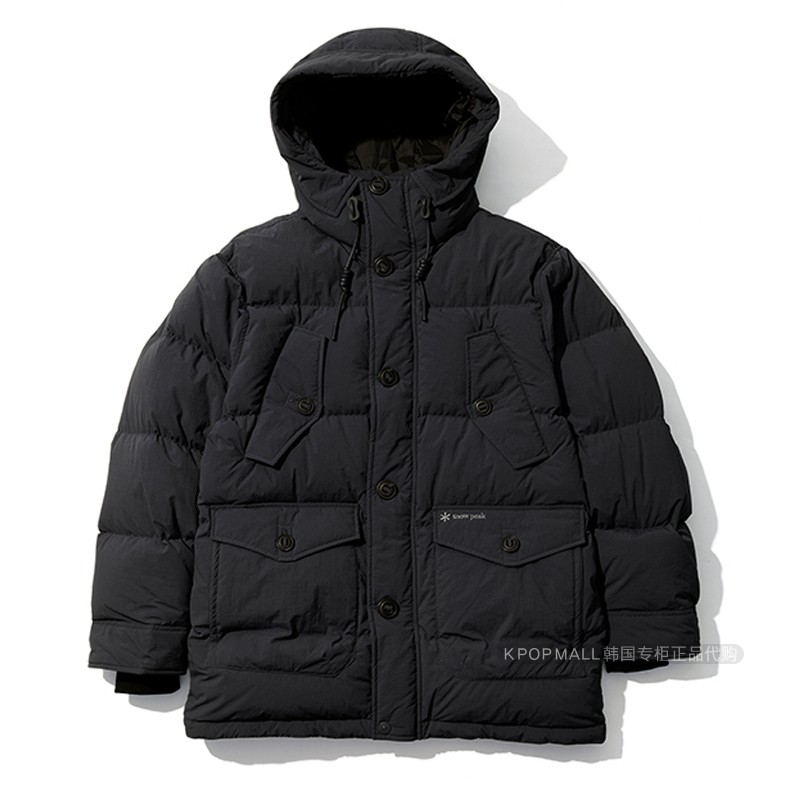 韩国正品代购 snowpeak 21冬男女同款 campert down jacket羽绒服