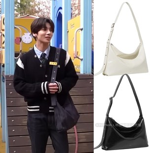 韩国代购 STAND OIL 明星同款TXT TAEHYUN 男女同款简约单肩