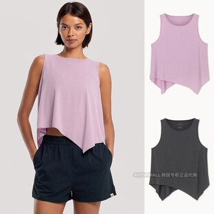 MUDRA BUDHI 女宽松柔软亲肤健身运动瑜伽背心上衣 直邮 韩国代购