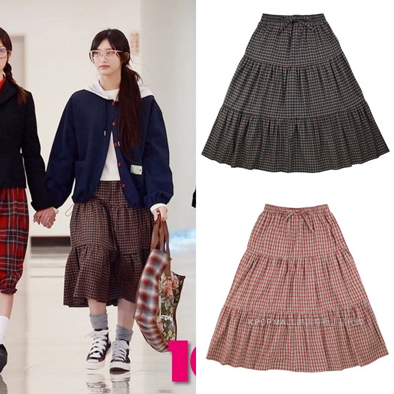 CONICHIWABONJOUR蝴蝶褶皱裙