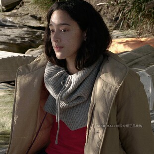 MUDRA BUDHI 25秋冬男女保暖羊绒混纺材质针织围脖 直邮 韩国代购