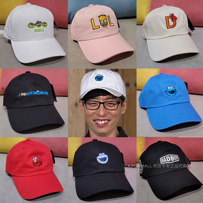 韩国现货休闲卡通帽子SIMPSON