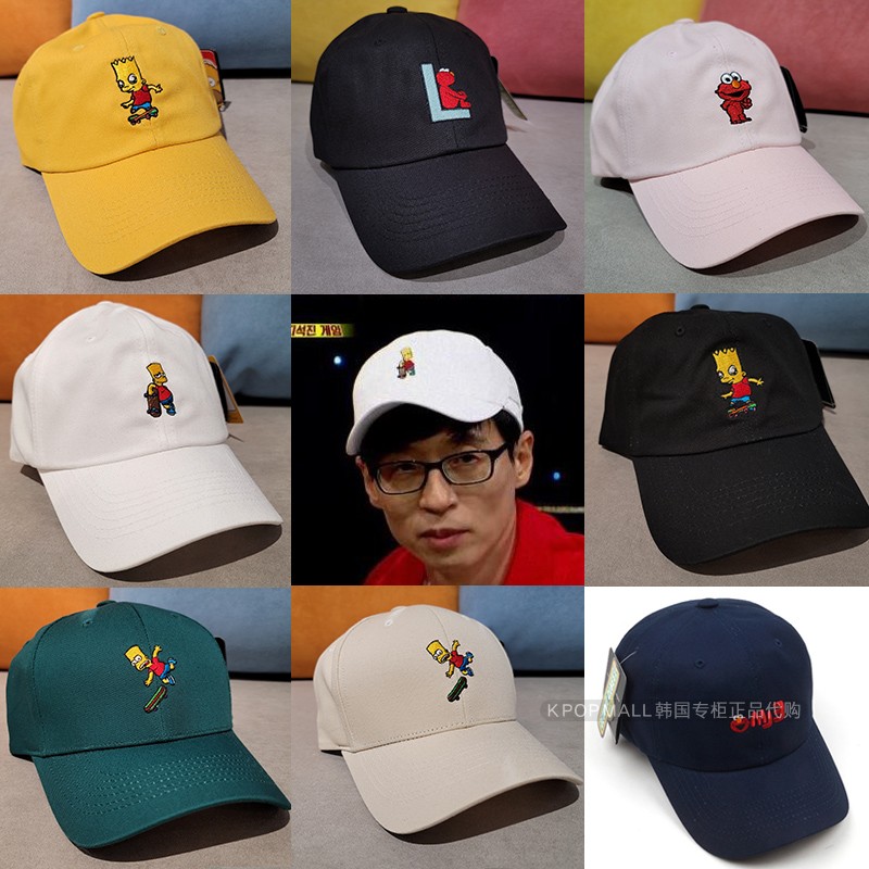 韩国正品现货Simpson卡通帽子