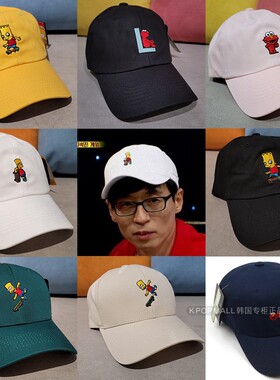 韩国正品现货Simpson卡通帽子