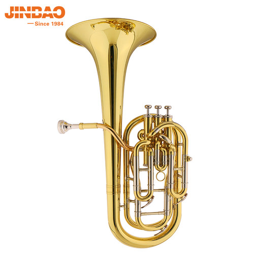 津宝牌 JBBR-1240次中音号 降B调  磷铜吹嘴管 白铜变音管