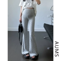 Демисезонные штаны для беременных, леггинсы с поддержкой живота для йоги